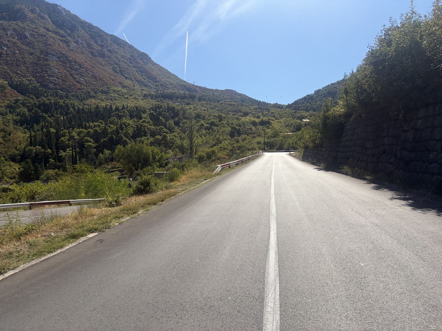 Switchbacks, no shade, no water left.