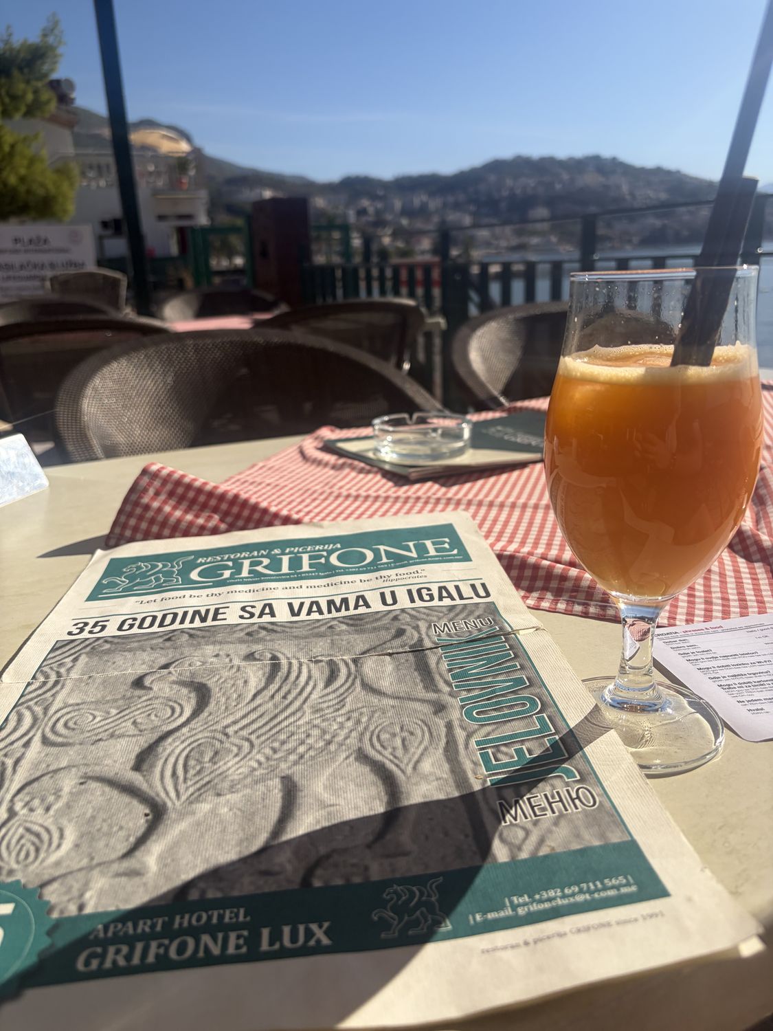 Restoran Grifone, Igalo.