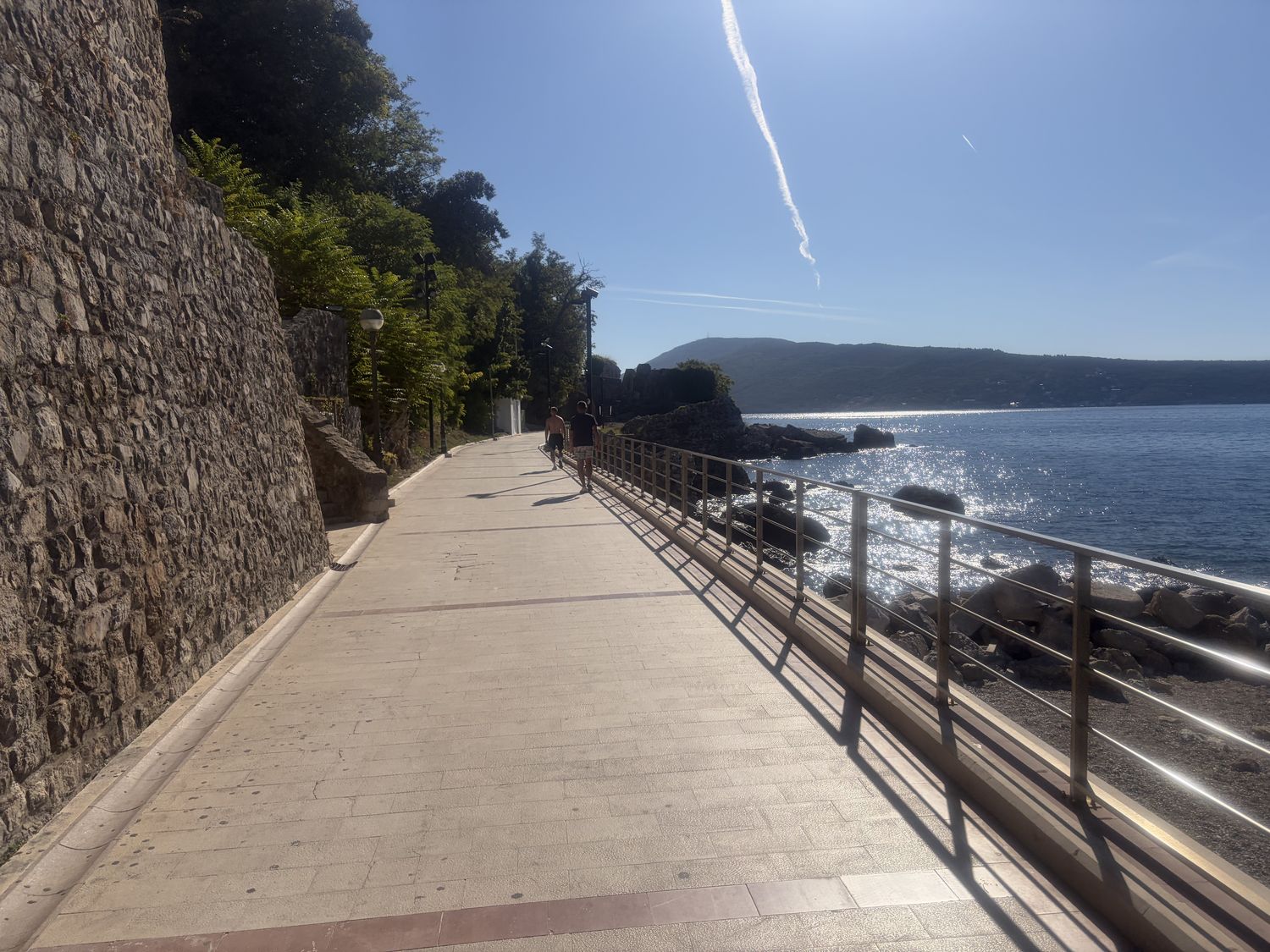 The seafront at Herceg Novi.