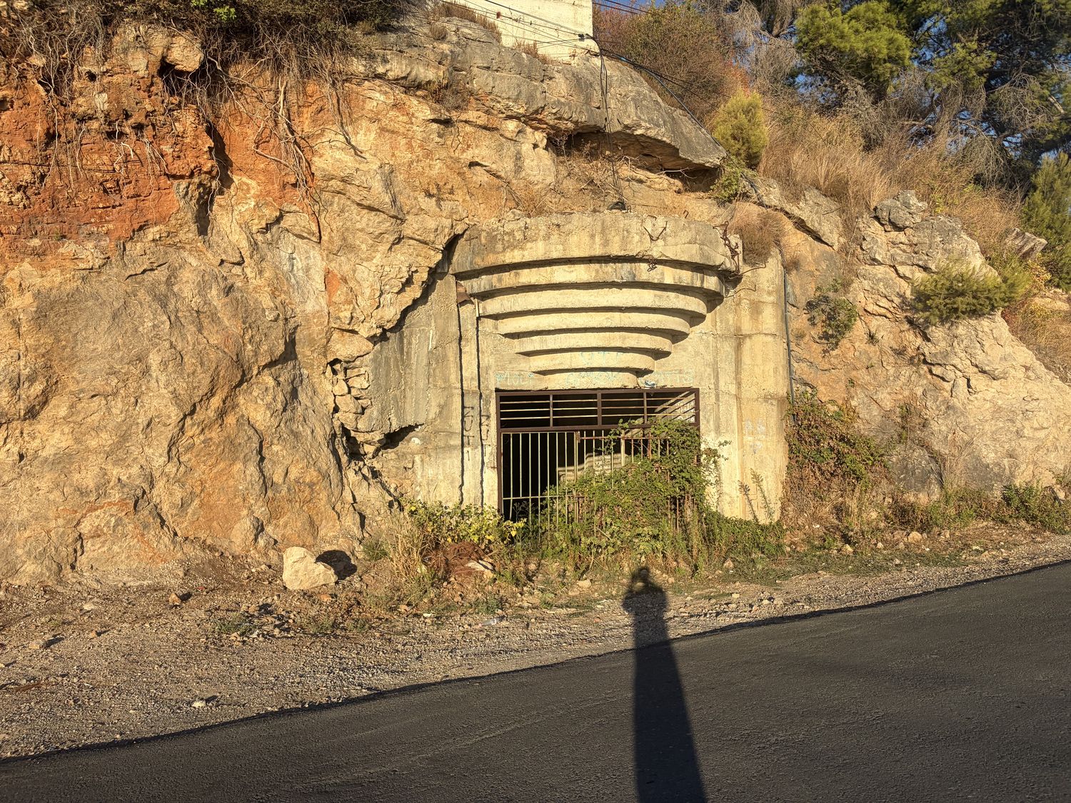 Some kind of Soviet-era 'bunkerfication'.